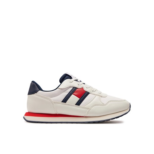 Tommy Hilfiger Sneakersy T3X9-33133-0208 S Biały ze sklepu MODIVO w kategorii Trampki dziecięce - zdjęcie 182702025