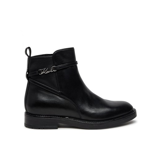 KARL LAGERFELD Botki KL41444 Czarny ze sklepu MODIVO w kategorii Botki - zdjęcie 182702077