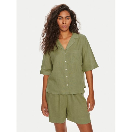 ONLY Koszula Tokyo 15314215 Khaki Regular Fit ze sklepu MODIVO w kategorii Koszule damskie - zdjęcie 182702217