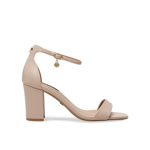 Nine West Sandały WFA2647-1 Beżowy ze sklepu MODIVO w kategorii Sandały damskie - zdjęcie 182702275