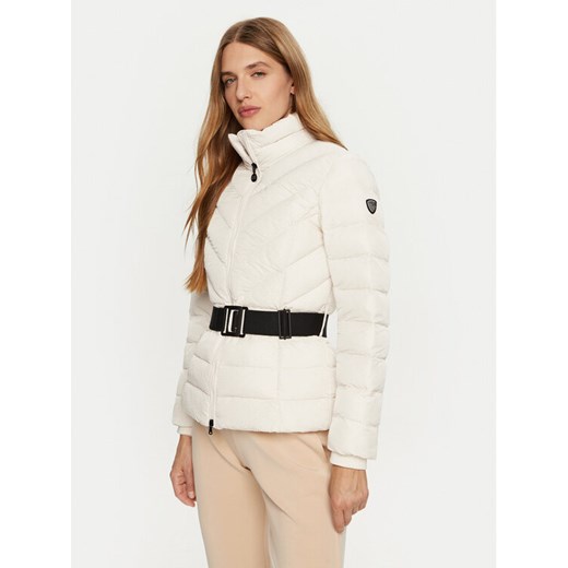 EA7 Emporio Armani Kurtka zimowa 6DTB11 TNGCZ 1120 Beżowy Slim Fit ze sklepu MODIVO w kategorii Kurtki damskie - zdjęcie 182702286