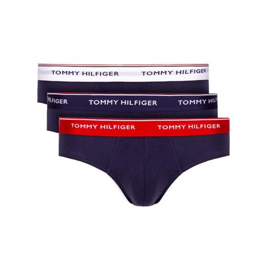 Tommy Hilfiger Komplet 3 par slipów 3p Brief 1U87903766 Granatowy ze sklepu MODIVO w kategorii Majtki męskie - zdjęcie 182702339