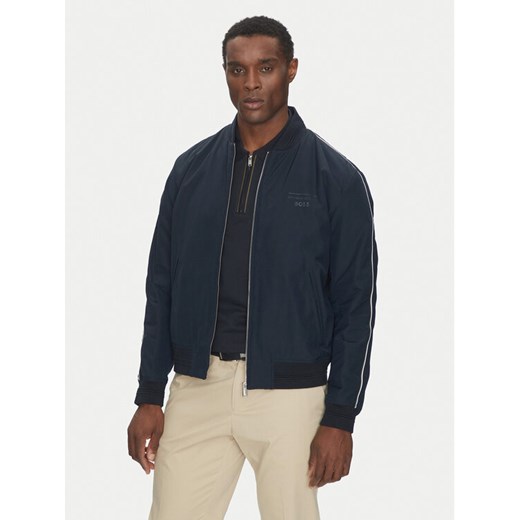 BOSS Kurtka bomber Coltar_PS 50532471 Granatowy Regular Fit ze sklepu MODIVO w kategorii Kurtki męskie - zdjęcie 182702389