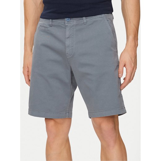 Jack&Jones Szorty materiałowe Harlow 12252966 Szary Tapered Fit ze sklepu MODIVO w kategorii Spodenki męskie - zdjęcie 182702405