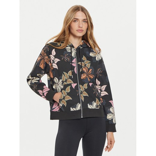 Roxy Bluza Feels Right ERJFT04863 Czarny Loose Fit S MODIVO