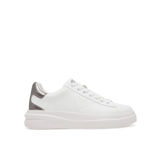 Guess Sneakersy FLJBIN LEA12 Biały ze sklepu MODIVO w kategorii Buty sportowe damskie - zdjęcie 182702517