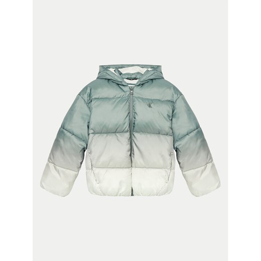 Calvin Klein Jeans Kurtka zimowa Gradient IG0IG02591 M Zielony Regular Fit ze sklepu MODIVO w kategorii Kurtki chłopięce - zdjęcie 182702578