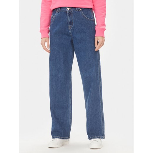 Tommy Jeans Jeansy Daisy DW0DW17185 Niebieski Baggy Fit ze sklepu MODIVO w kategorii Jeansy damskie - zdjęcie 182702615