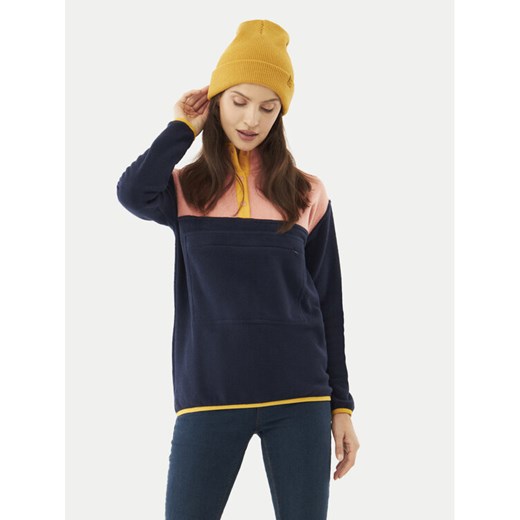 Viking Bluza Bamboo Lakeside Lady 740/25/4242 Granatowy Regular Fit ze sklepu MODIVO w kategorii Bluzy damskie - zdjęcie 182702646