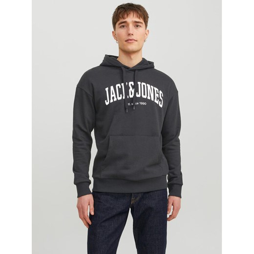 Jack&Jones Bluza Josh 12236513 Czarny Standard Fit ze sklepu MODIVO w kategorii Bluzy męskie - zdjęcie 182702678