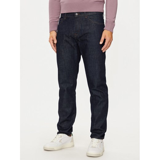 Boss Jeansy 50527760 Granatowy Regular Fit ze sklepu MODIVO w kategorii Jeansy męskie - zdjęcie 182702745