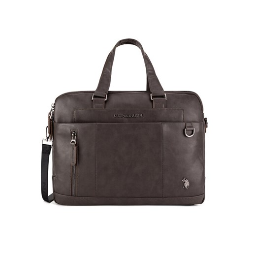 U.S. Polo Assn. Torba na laptopa BIUXT5738MVP Beżowy - id: 5905588975465 - marki U.S Polo Assn. - 182702788 U.S. Polo Assn. Torba na laptopa BIUXT5738MVP Beżowy ze sklepu MODIVO w kategorii Torby męskie - zdjęcie 182702788