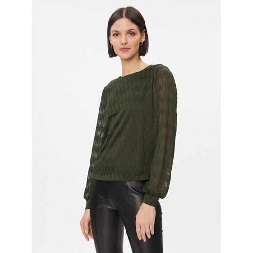 ONLY Bluzka 15310223 Zielony Regular Fit ze sklepu MODIVO w kategorii Bluzki damskie - zdjęcie 182702809