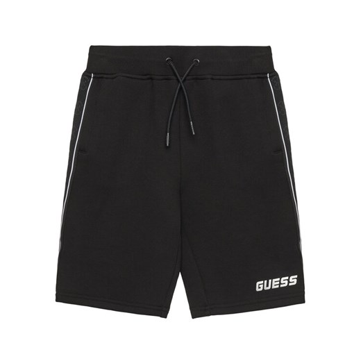 Guess Szorty sportowe L5GD19 KB3P2 Czarny Relaxed Fit ze sklepu MODIVO w kategorii Spodenki chłopięce - zdjęcie 182702915