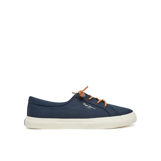 Pepe Jeans Tenisówki Kenton Block W PLS31590 Granatowy ze sklepu MODIVO w kategorii Trampki damskie - zdjęcie 182702929