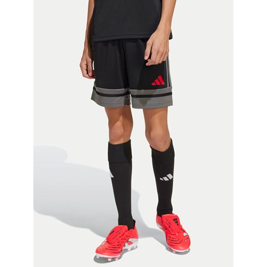 adidas Szorty sportowe Squadra 25 JN4448 Czarny Regular Fit ze sklepu MODIVO w kategorii Spodenki chłopięce - zdjęcie 182703047
