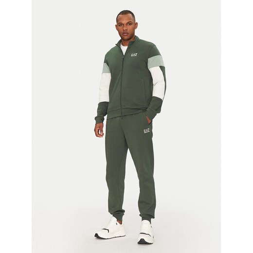 EA7 Emporio Armani Dres 7M000282 AF12660 U8109 Granatowy Regular Fit ze sklepu MODIVO w kategorii Dresy męskie - zdjęcie 182703089