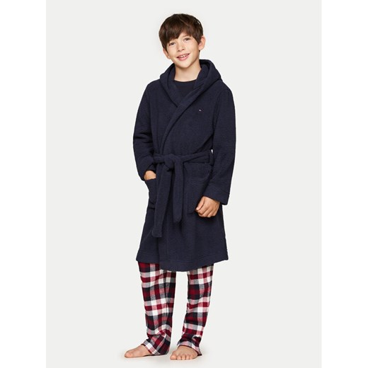 Tommy Hilfiger Szlafrok UK0UK00072 Granatowy ze sklepu MODIVO w kategorii Szlafroki dziecięce - zdjęcie 182703117