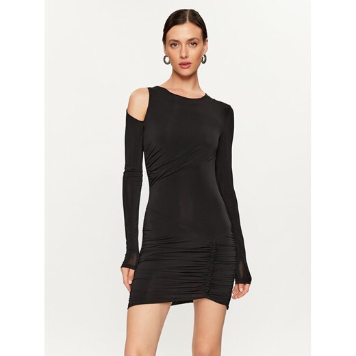 Pinko Sukienka koktajlowa Bey Blate Abito 102489 A1BQ Czarny Slim Fit ze sklepu MODIVO w kategorii Sukienki - zdjęcie 182703148
