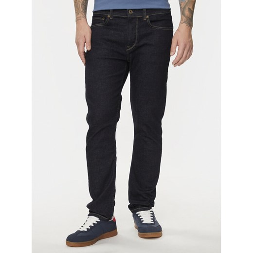 Pepe Jeans Jeansy PM207388 Granatowy Slim Fit ze sklepu MODIVO w kategorii Jeansy męskie - zdjęcie 182703157