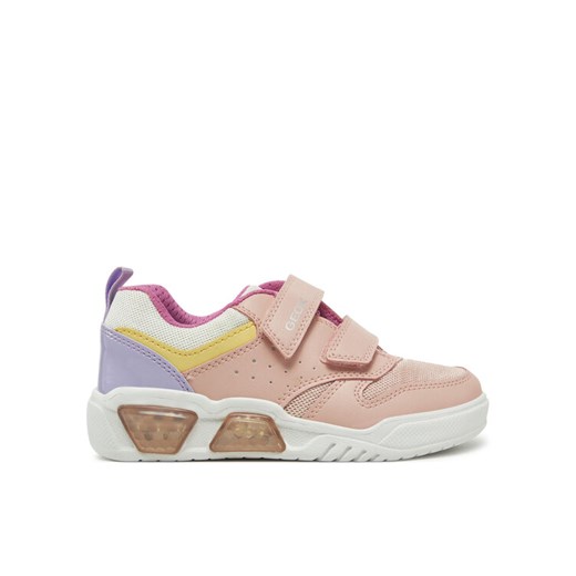 Geox Sneakersy J Illuminus J55HPA 0ASBU C8206 S Różowy ze sklepu MODIVO w kategorii Buty sportowe dziecięce - zdjęcie 182703159