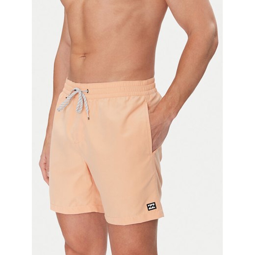 Billabong Szorty kąpielowe All Day EBYJV00134 Pomarańczowy Regular Fit ze sklepu MODIVO w kategorii Kąpielówki - zdjęcie 182703167