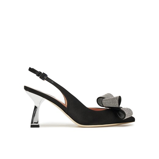 Pollini Sandały SA10077C1MTR0000 Czarny ze sklepu MODIVO w kategorii Sandały damskie - zdjęcie 182703237