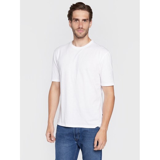 Sisley T-Shirt 3I1XS101J Biały Regular Fit ze sklepu MODIVO w kategorii T-shirty męskie - zdjęcie 182703276