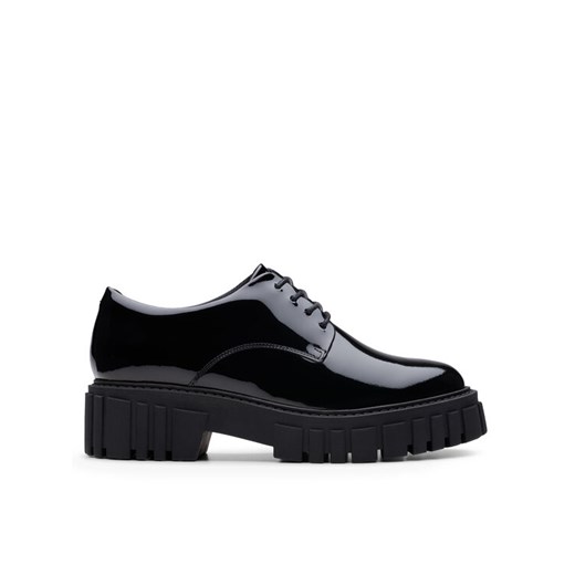 Clarks Oxfordy Page Walk 26178685 Czarny ze sklepu MODIVO w kategorii Półbuty damskie - zdjęcie 182703289