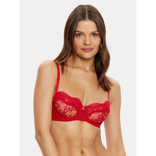 Emporio Armani Underwear Biustonosz balkonetka 164855 4F211 10374 Czerwony ze sklepu MODIVO w kategorii Biustonosze - zdjęcie 182703329