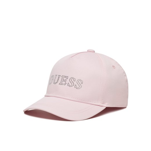 Guess Czapka z daszkiem J5RZ40 WO08O Różowy ze sklepu MODIVO w kategorii Czapki dziecięce - zdjęcie 182703368