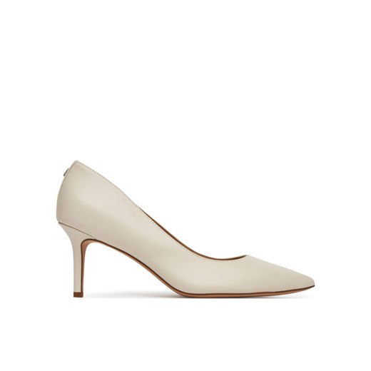 LAUREN RALPH LAUREN Szpilki Lanette 802972024002 Biały ze sklepu MODIVO w kategorii Czółenka - zdjęcie 182703375