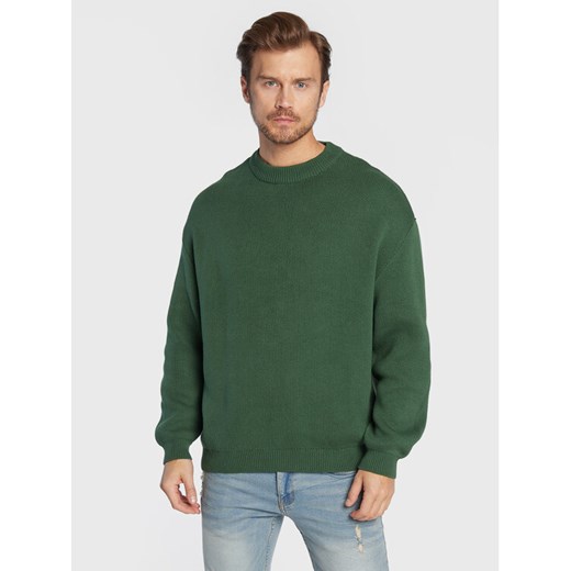 Redefined Rebel Sweter Bastian 212056 Zielony Regular Fit ze sklepu MODIVO w kategorii Swetry męskie - zdjęcie 182703565