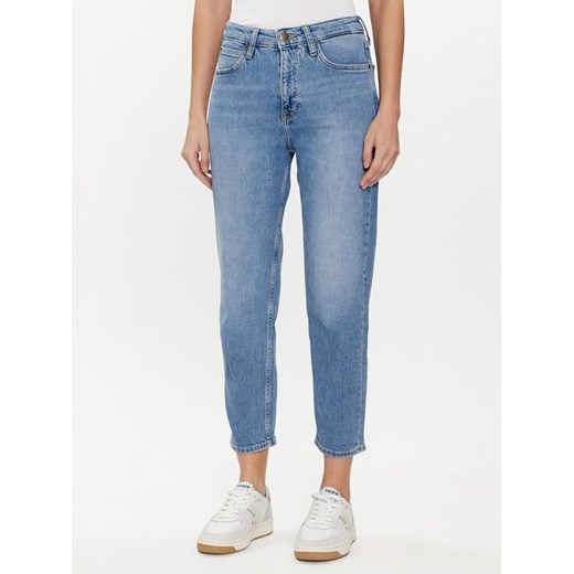 Lee Jeansy Carol 112328372 Niebieski Straight Fit ze sklepu MODIVO w kategorii Jeansy damskie - zdjęcie 182703608