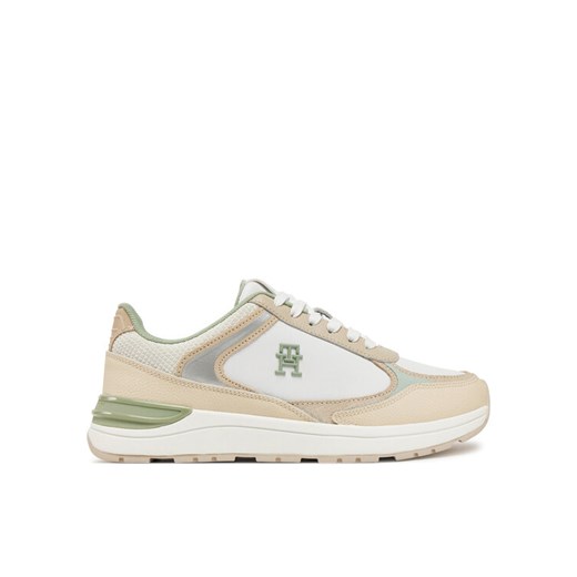 Tommy Hilfiger Sneakersy FW0FW08472 Biały ze sklepu MODIVO w kategorii Buty sportowe damskie - zdjęcie 182703696