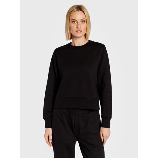 Trussardi Bluza 56F00216 Czarny Relaxed Fit ze sklepu MODIVO w kategorii Bluzy damskie - zdjęcie 182703698