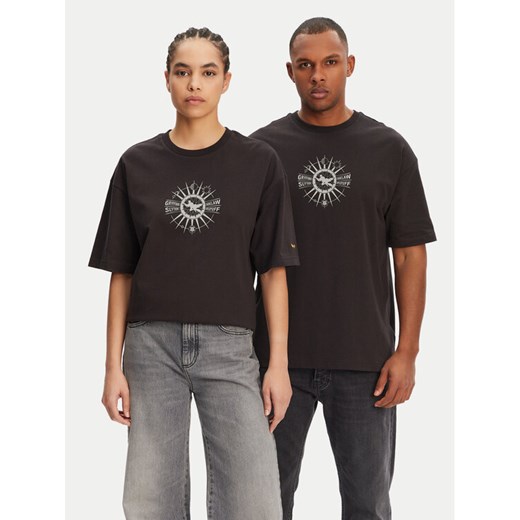 Puma T-Shirt Unisex Harry Potter 630092 Czarny Oversize ze sklepu MODIVO w kategorii Bluzki damskie - zdjęcie 182703718