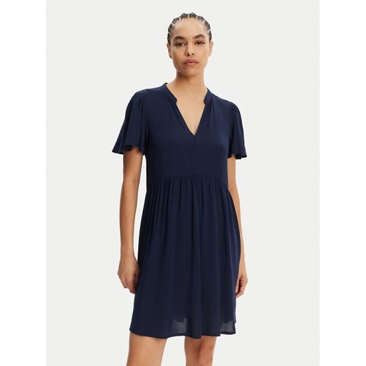 JDY Sukienka letnia Star 15257228 Granatowy Regular Fit ze sklepu MODIVO w kategorii Sukienki - zdjęcie 182703749