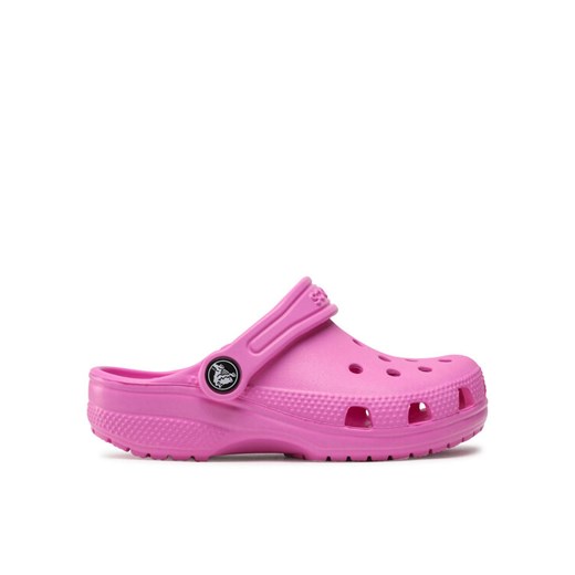 Crocs Klapki Classic Clog K 206991 Różowy ze sklepu MODIVO w kategorii Klapki dziecięce - zdjęcie 182703767