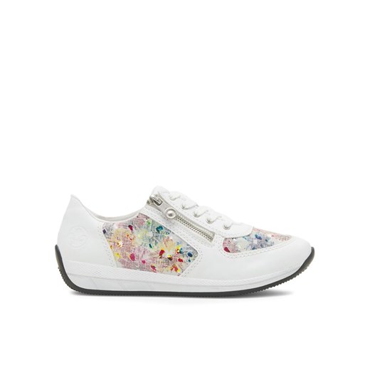 Rieker Sneakersy N1112-90 Biały ze sklepu MODIVO w kategorii Buty sportowe damskie - zdjęcie 182703775