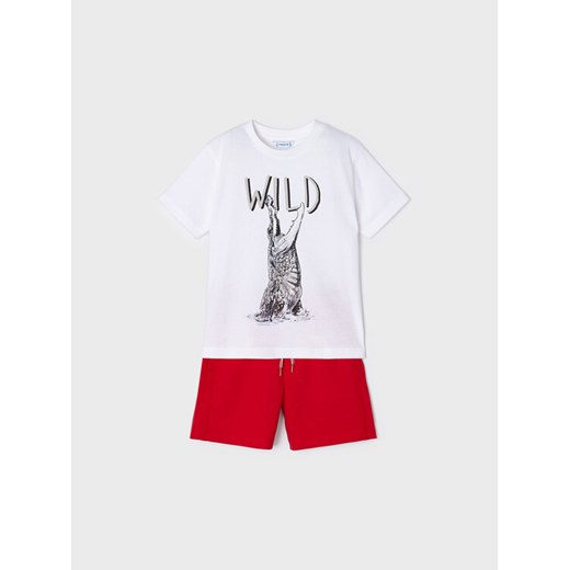 Mayoral Komplet t-shirt i spodenki 3674 Kolorowy ze sklepu MODIVO w kategorii Komplety chłopięce - zdjęcie 182703779