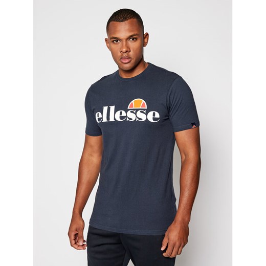Ellesse T-Shirt Sl Prado SHC07405 Granatowy Regular Fit ze sklepu MODIVO w kategorii T-shirty męskie - zdjęcie 182703887