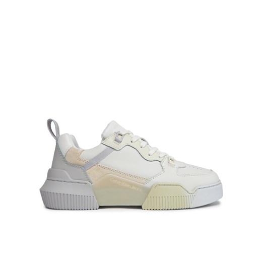 Calvin Klein Jeans Sneakersy Chunky Cupsole 2.0 Lth Ml Sat YW0YW01306 Szary ze sklepu MODIVO w kategorii Buty sportowe damskie - zdjęcie 182703898