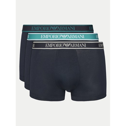 Emporio Armani Underwear Komplet 3 par bokserek EM000259 AF10779 MB139 Granatowy XL MODIVO