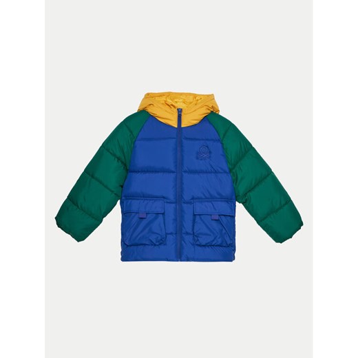 United Colors Of Benetton Kurtka zimowa 2WU0CN052 Kolorowy Regular Fit ze sklepu MODIVO w kategorii Kurtki chłopięce - zdjęcie 182703919
