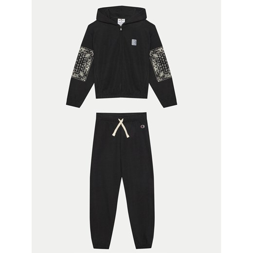 Champion Dres 405119 Czarny Standard Fit ze sklepu MODIVO w kategorii Dresy chłopięce - zdjęcie 182703925