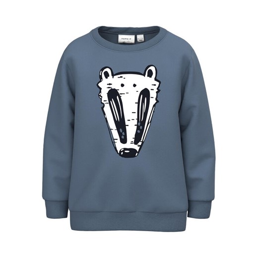 NAME IT Bluza 13219369 Niebieski Regular Fit ze sklepu MODIVO w kategorii Bluzy dziewczęce - zdjęcie 182703968