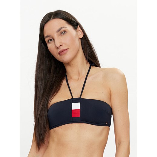 Tommy Hilfiger Góra od bikini UW0UW05297 Granatowy ze sklepu MODIVO w kategorii Stroje kąpielowe - zdjęcie 182703987