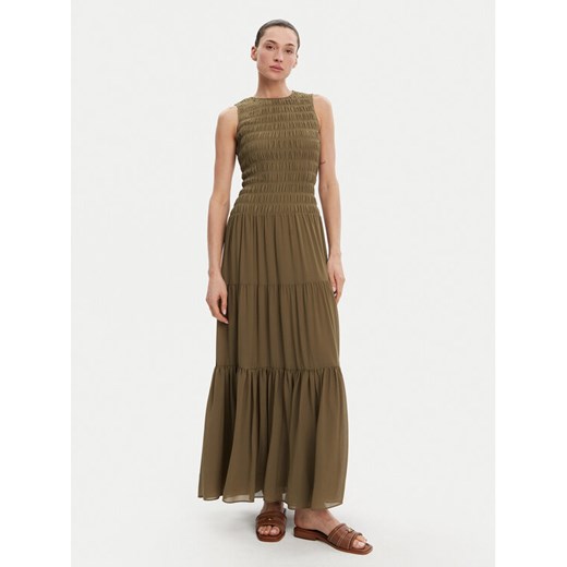 MICHAEL Michael Kors Sukienka letnia MS582VF7R3 Khaki Regular Fit ze sklepu MODIVO w kategorii Sukienki - zdjęcie 182703995