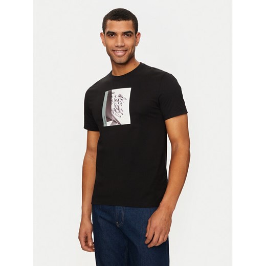 Calvin Klein T-Shirt Shadow Photo K10K113108 Czarny Regular Fit ze sklepu MODIVO w kategorii T-shirty męskie - zdjęcie 182704029
